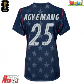 Estados Unidos Patrick Agyemang #25 Segunda Equipación Mujer Mundial 2026 Manga Corta